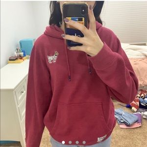 red goat sweatshirt